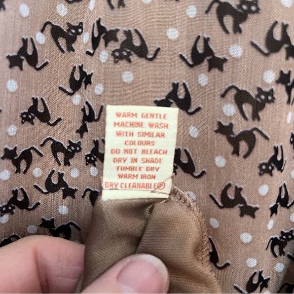 Aryeh Black Cat Dress Size Small NWT - Picture 10 of 13